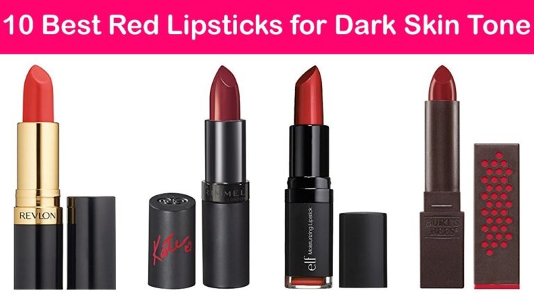best red matte lipstick for dark skin