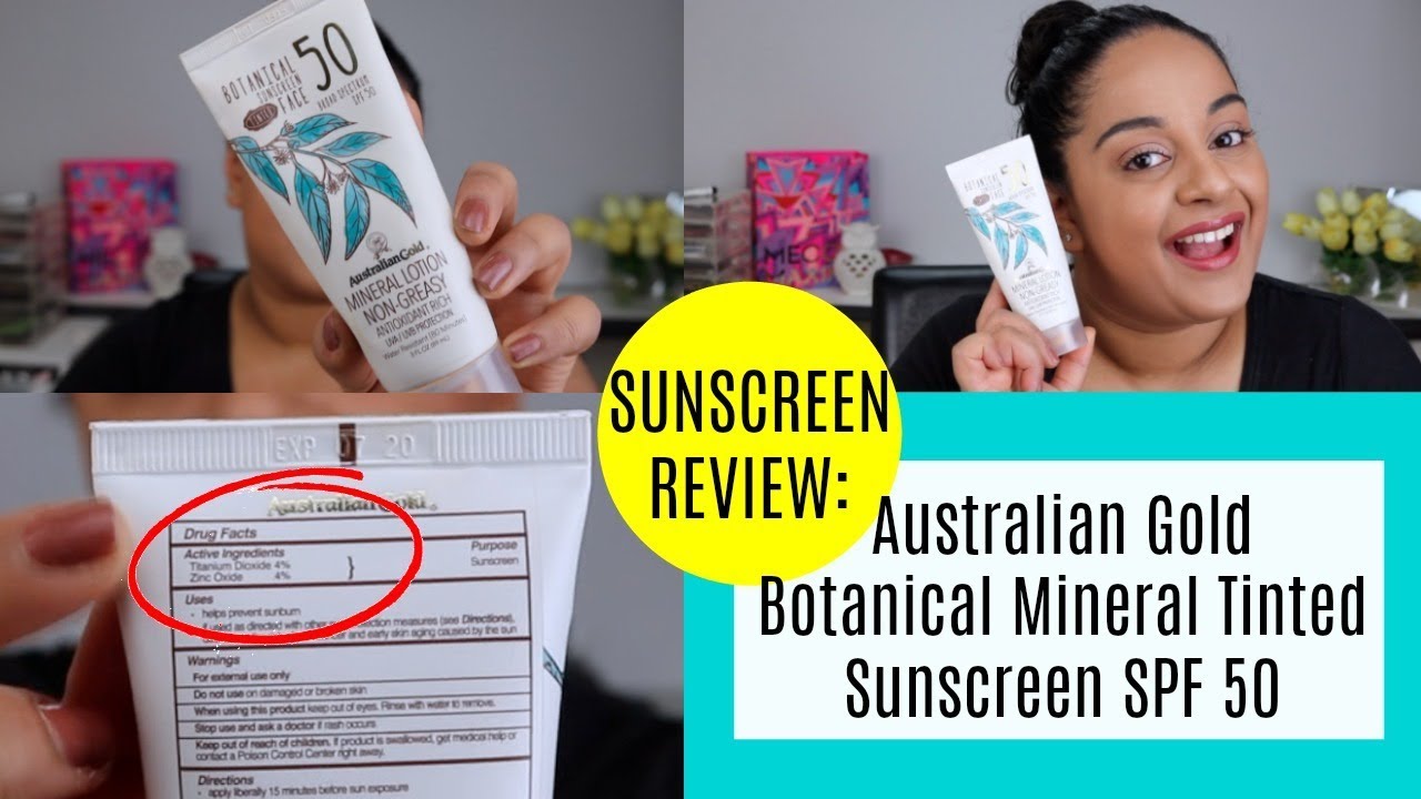 Mineral Tinted Sunscreen SPF 50 | SUNSCREEN REVIEW | Beck Wynta – EXTRASHADE