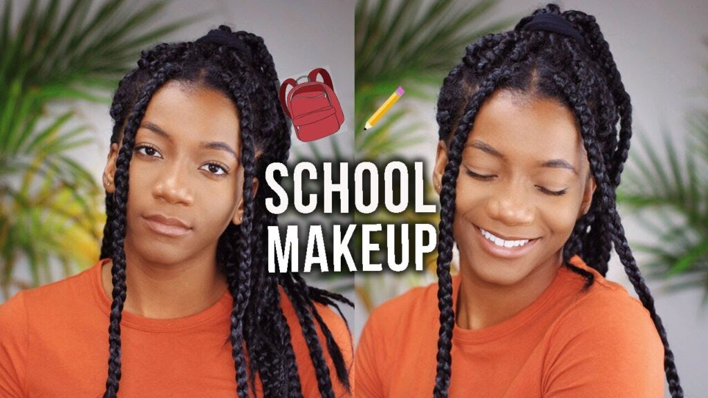Easy Fast Back To School Drugstore Makeup Tutorial For