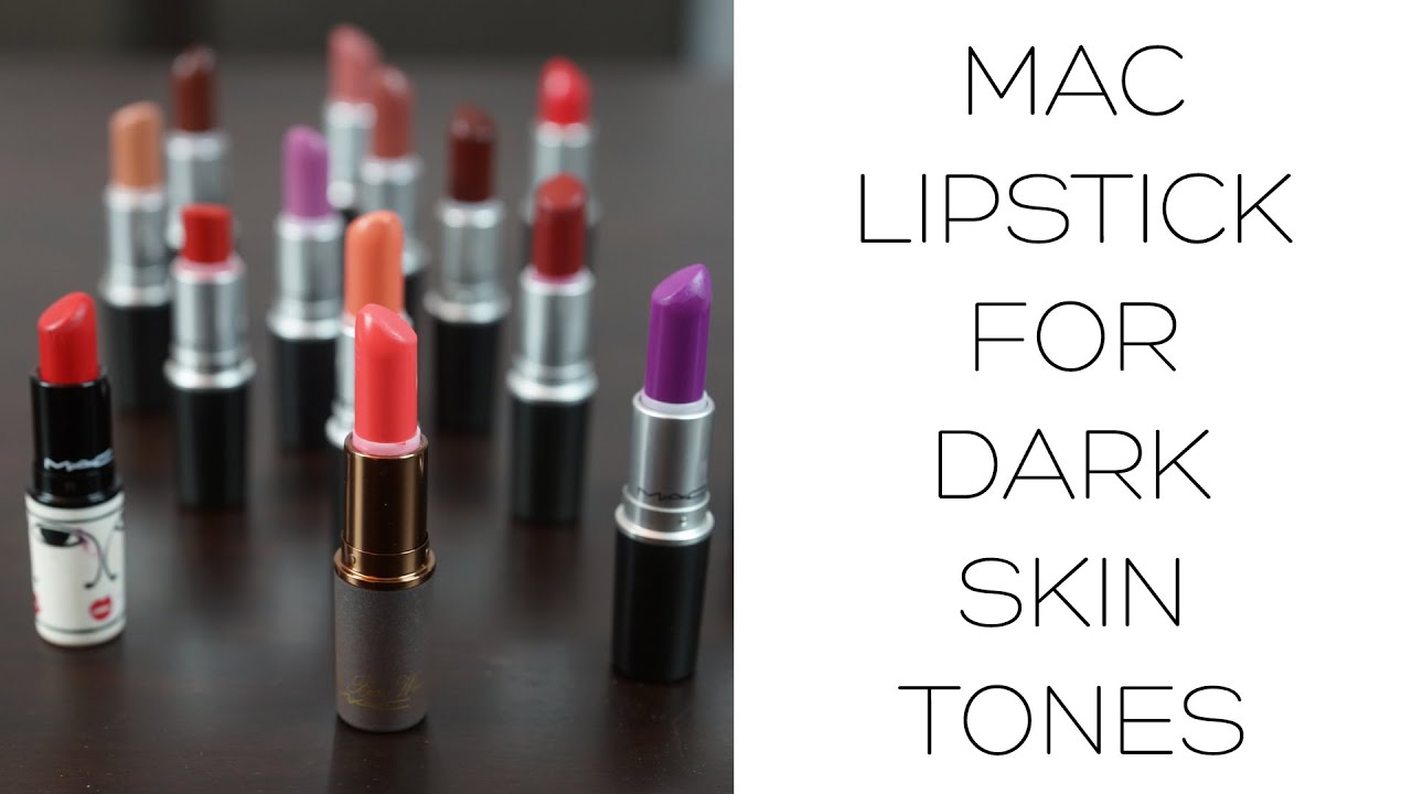 two women review mac lipstick for dark skin