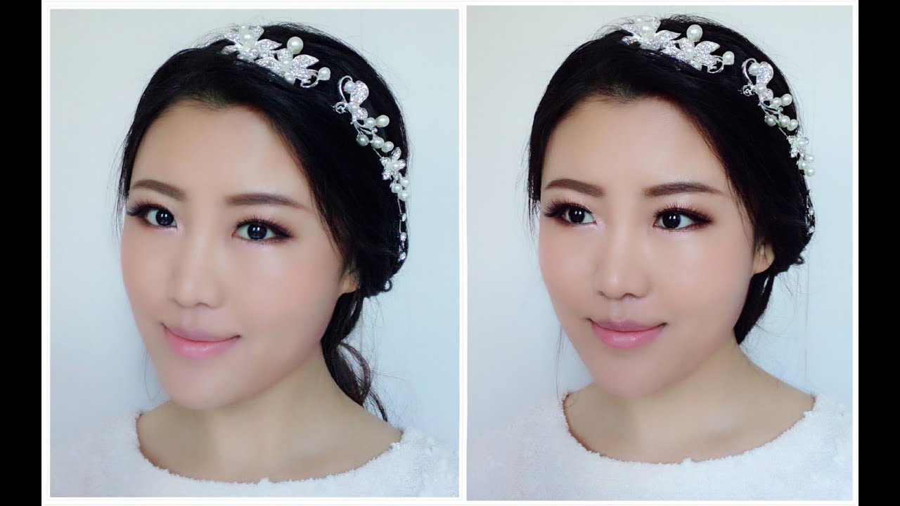 Easy Bridal Makeup Tutorial/Asian Bridal Makeup/Korean