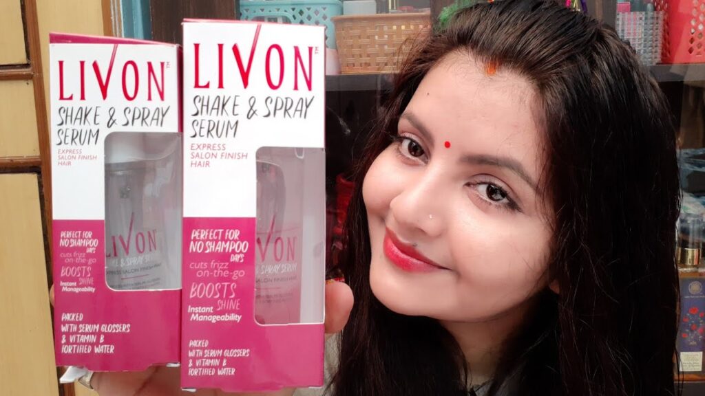 Livon shake & spray hair serum review and demo | best hair ...