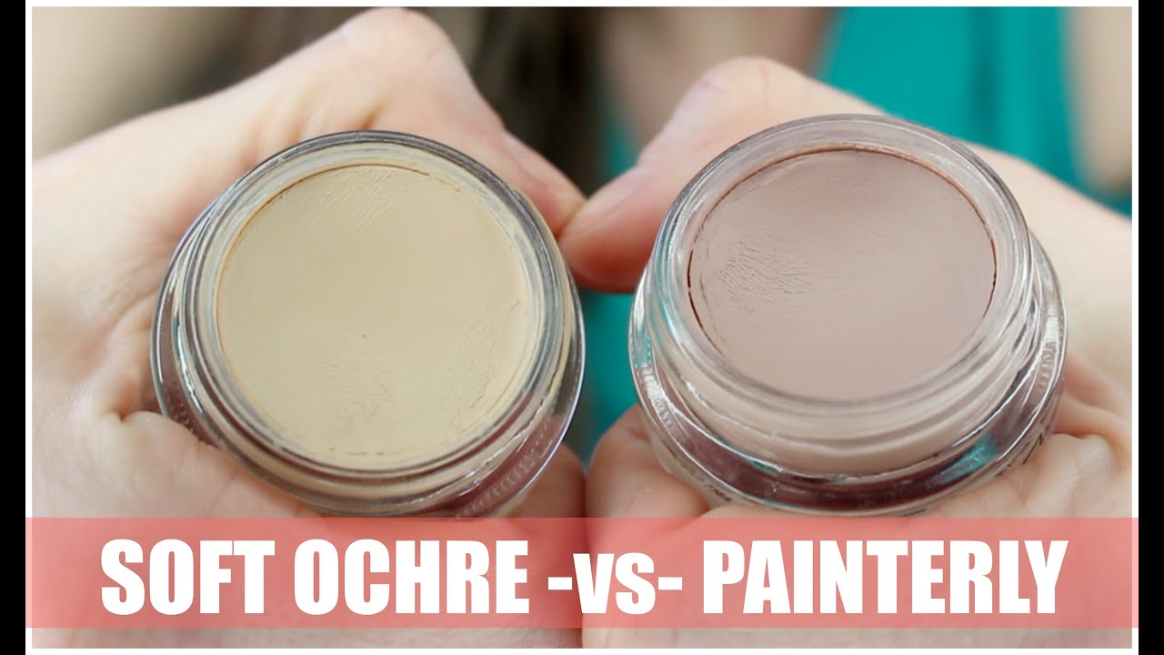 mac paint pot painterly vs soft ochre