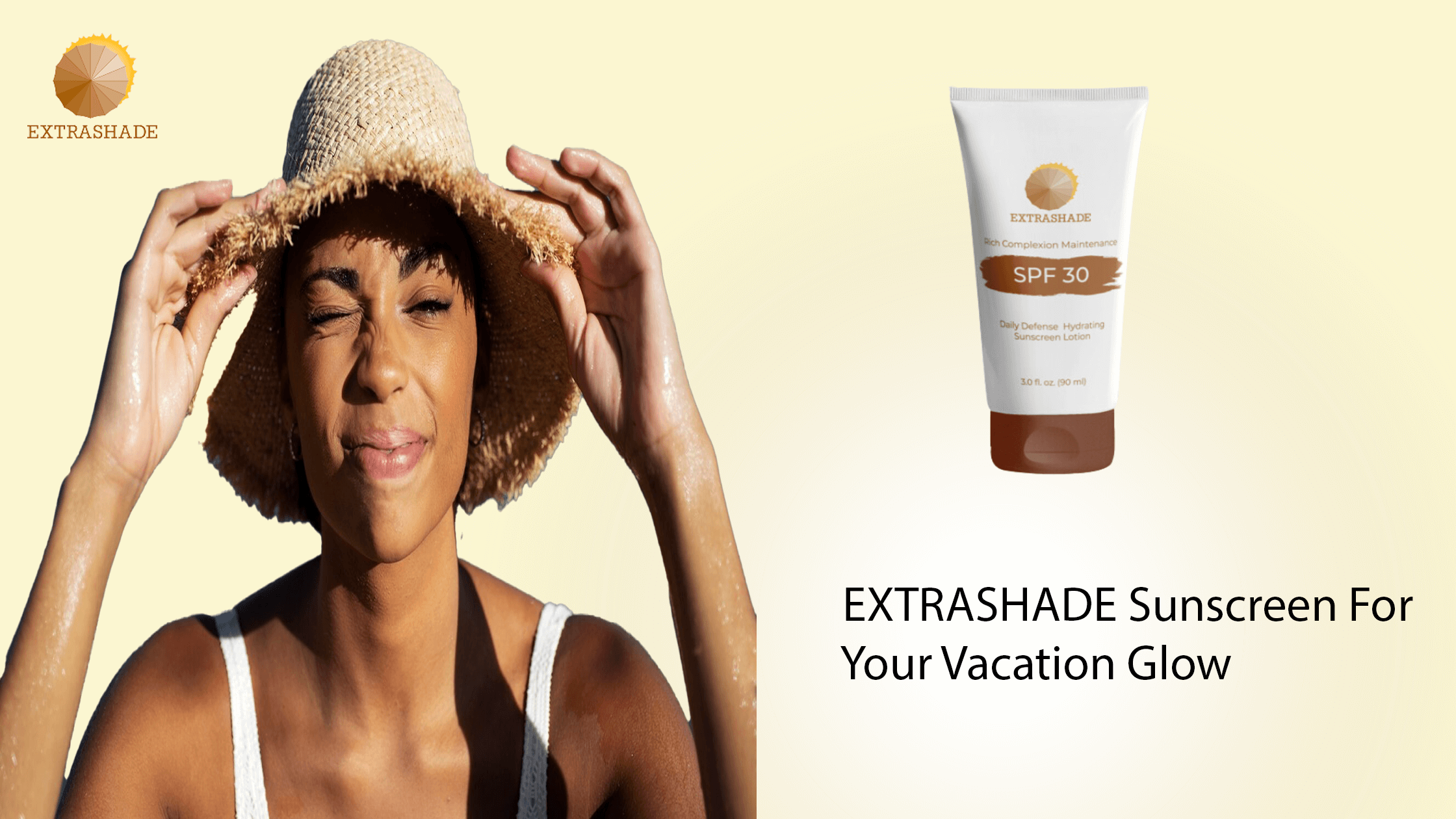 Sun Kissed Adventures EXTRASHADE Sunscreen For Your Vacation Glow 1